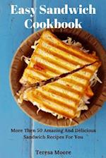 Easy Sandwich Cookbook