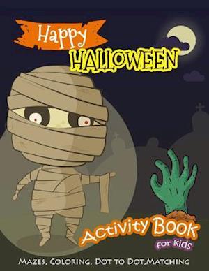 Happy Halloween Activity Book for Kids