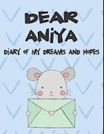 Dear Aniya, Diary of My Dreams and Hopes