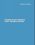 Power Electronics Fast Review Notes