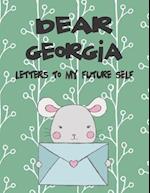 Dear Georgia, Letters to My Future Self