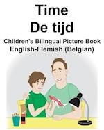 English-Flemish (Belgian) Time/de Tijd Children's Bilingual Picture Book