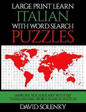 Large Print Learn Italian with Word Search Puzzles