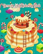 Dessert Adult Coloring Book