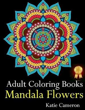 Adult Coloring Books Mandala Flowers