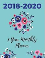 2018-2020 Three Year Monthly Planner