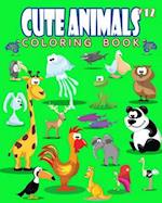 Cute Animals Coloring Book Vol.12