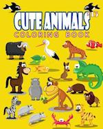 Cute Animals Coloring Book Vol.13