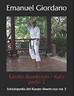 Karate Shorin-ryu - Kata parte 2