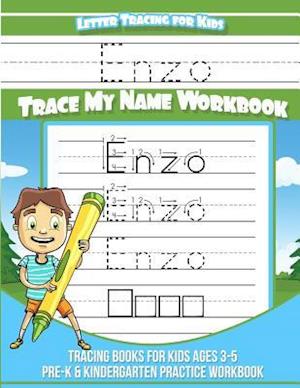 Enzo Letter Tracing for Kids Trace My Name Workbook