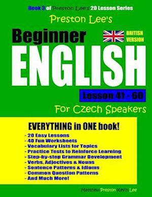 Preston Lee's Beginner English Lesson 41 - 60 For Czech Speakers (British)