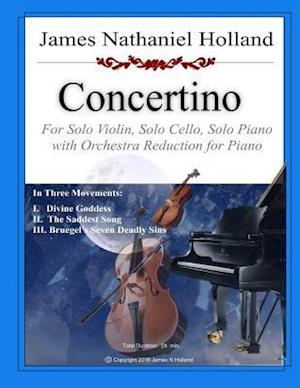 Concertino: For Solo Violin, Solo Cello, Solo Piano and Orchestra (Orchestral Reduction and Parts)