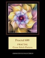 Fractal 680: Fractal Cross Stitch Pattern 