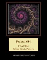 Fractal 684: Fractal Cross Stitch Pattern 