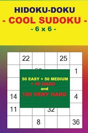 Hidoku-Doku - Cool Sudoku - 6 X 6 -