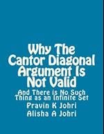Why The Cantor Diagonal Argument is Not Valid