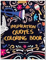 Inspiration Quotes Coloring Book