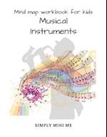 Mind Map Workbook for Kids - Musical Instruments