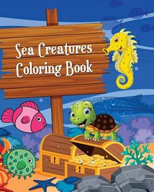 Sea Creatures Coloring Book