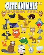 Cute Animals Coloring Book Vol.15