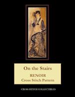 On the Stairs: Renoir Cross Stitch Pattern 