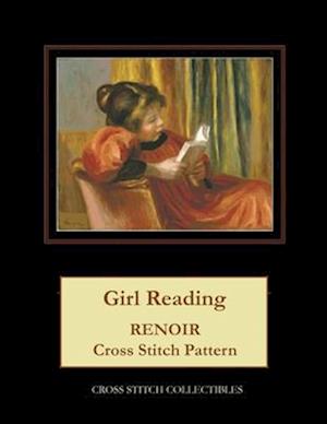 Girl Reading: Renoir Cross Stitch Pattern