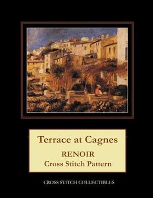 Terrace at Cagnes: Renoir Cross Stitch Pattern