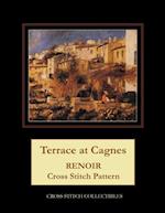 Terrace at Cagnes: Renoir Cross Stitch Pattern 