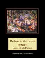 Bathers in the Forest: Renoir Cross Stitch Pattern 