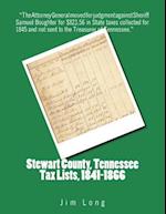Stewart County, Tennessee Tax Lists, 1841-1866