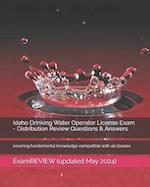 Idaho Drinking Water Operator License Exam - Distribution Review Questions & Answers