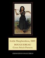 Little Shepherdess, 1889: Bouguereau Cross Stitch Pattern 