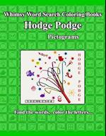 Whimsy Word Search Coloring Books, Hodge Podge, Pictograms