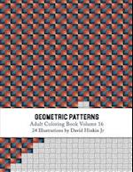 Geometric Patterns - Adult Coloring Book Vol. 16