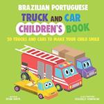 Brazilian Portuguese Truck and Car Children's Book