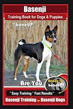 Basenji Training Book for Dogs & Puppies by Boneup Dog Training