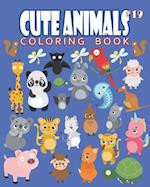 Cute Animals Coloring Book Vol.19