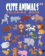 Cute Animals Coloring Book Vol.20