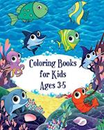 Coloring Books for Kids Ages 3-5