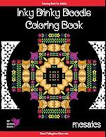 Inky Dinky Doodle Coloring Book - Mosaics - Coloring Book for Adults & Kids!