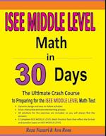 ISEE Middle Level Math in 30 Days