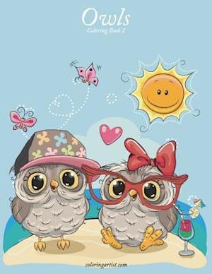 Owls Coloring Book 2