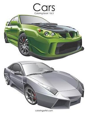 Cars Coloring Book 1 & 2