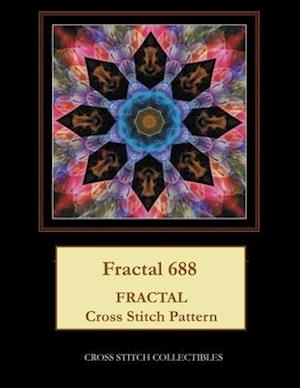 Fractal 688: Fractal Cross Stitch Pattern