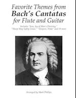Favorite Themes from Bach's Cantatas for Flute and Guitar
