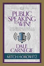 Public Speaking to Win (Condensed Classics)