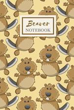 Beaver Notebook - Cute Gift Journal for Boys