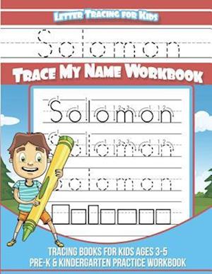 Solomon Letter Tracing for Kids Trace My Name Workbook