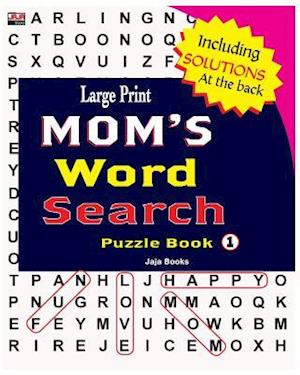 Large Print Mom's Word Search Puzzle Book, Vol. 1