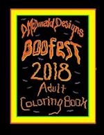 D.McDonald Designs Boofest 2018 Adult Coloring Book